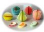office 3d fruit sticky  notes memo pads for promotion